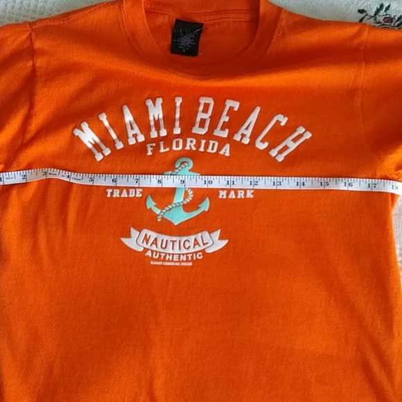 Miami Beach Florida nautical T-shirt Small - Picture 5 of 7